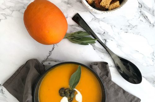 {Dairy Free} Delicious Roast Butternut Orange and Sage Soup 12