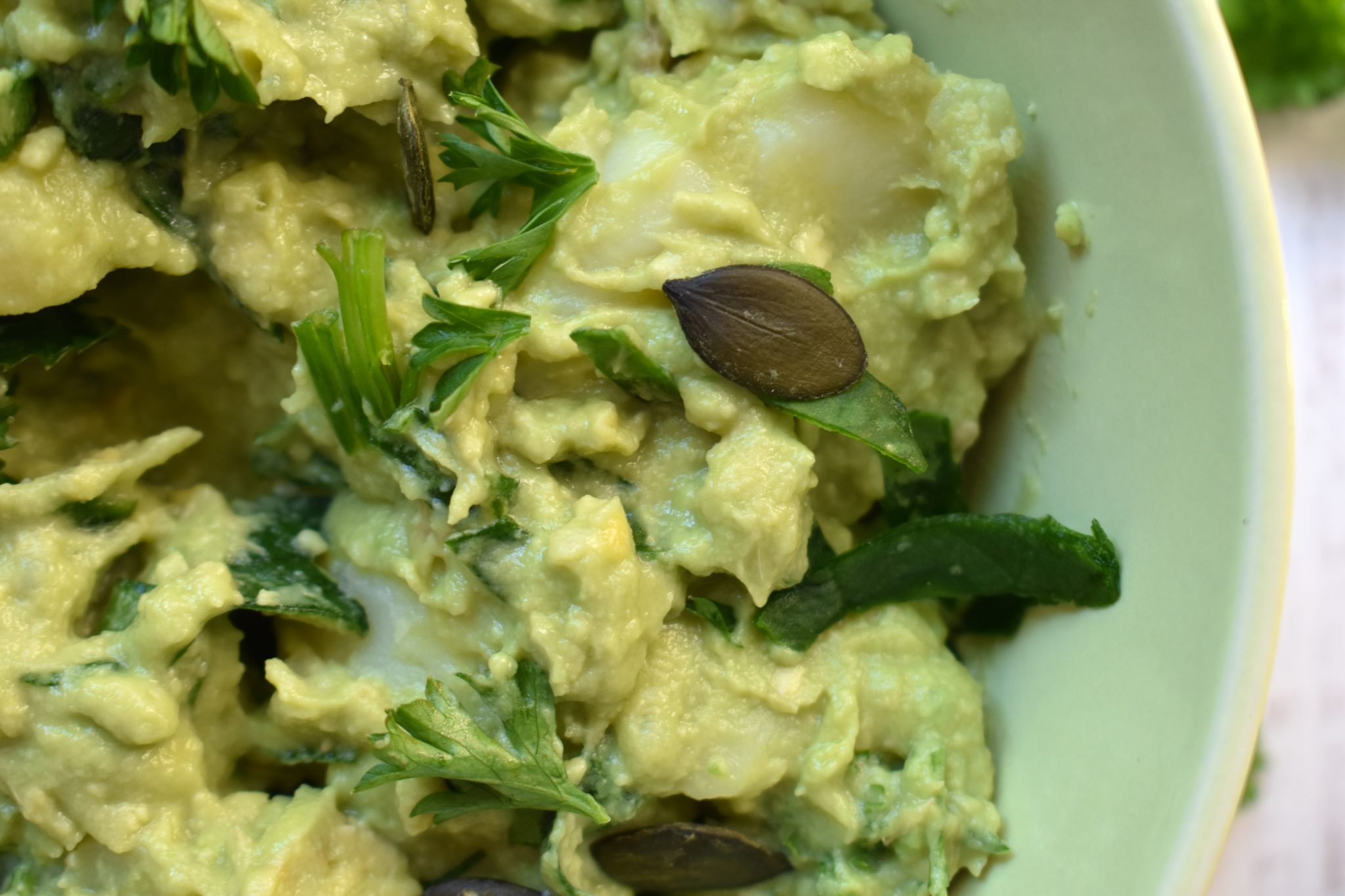 {Vegan & GF} Super Green Potato Salad 3