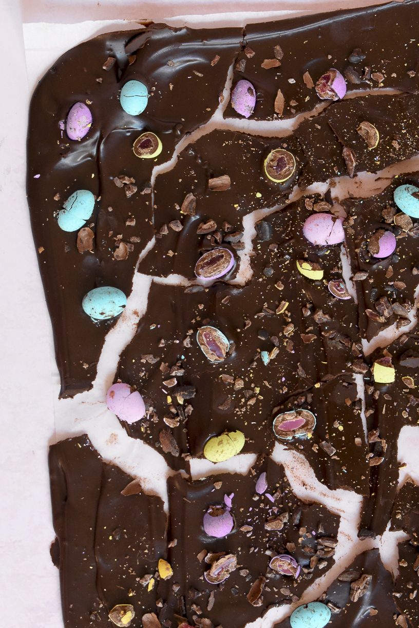 Speckled Egg and Cocoa Nib Bark 10