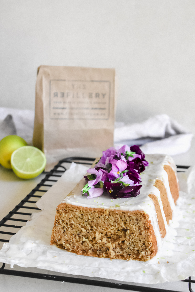 Lime and Poppy Seed Spelt Loaf 4