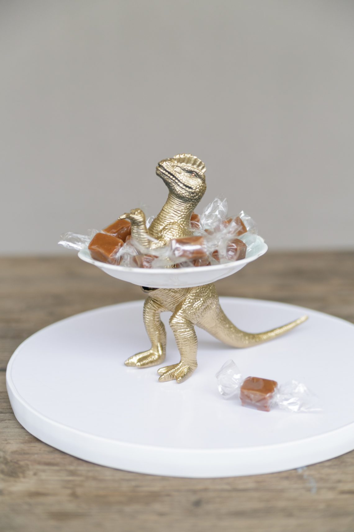 How to Make a Dinosaur Cake Stand 1
