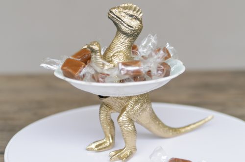 How to Make a Dinosaur Cake Stand 37