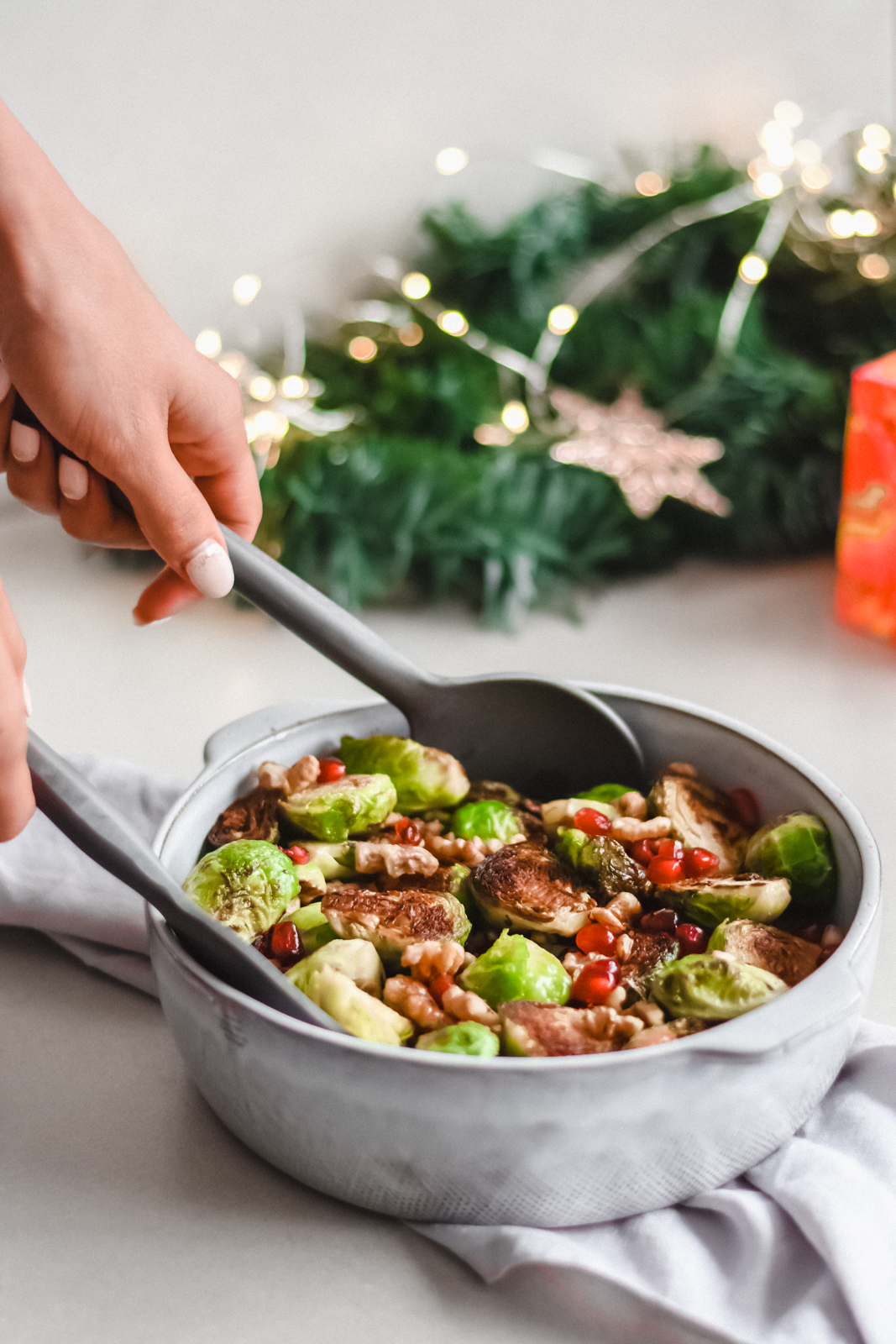 Christmas Brussel Sprouts 