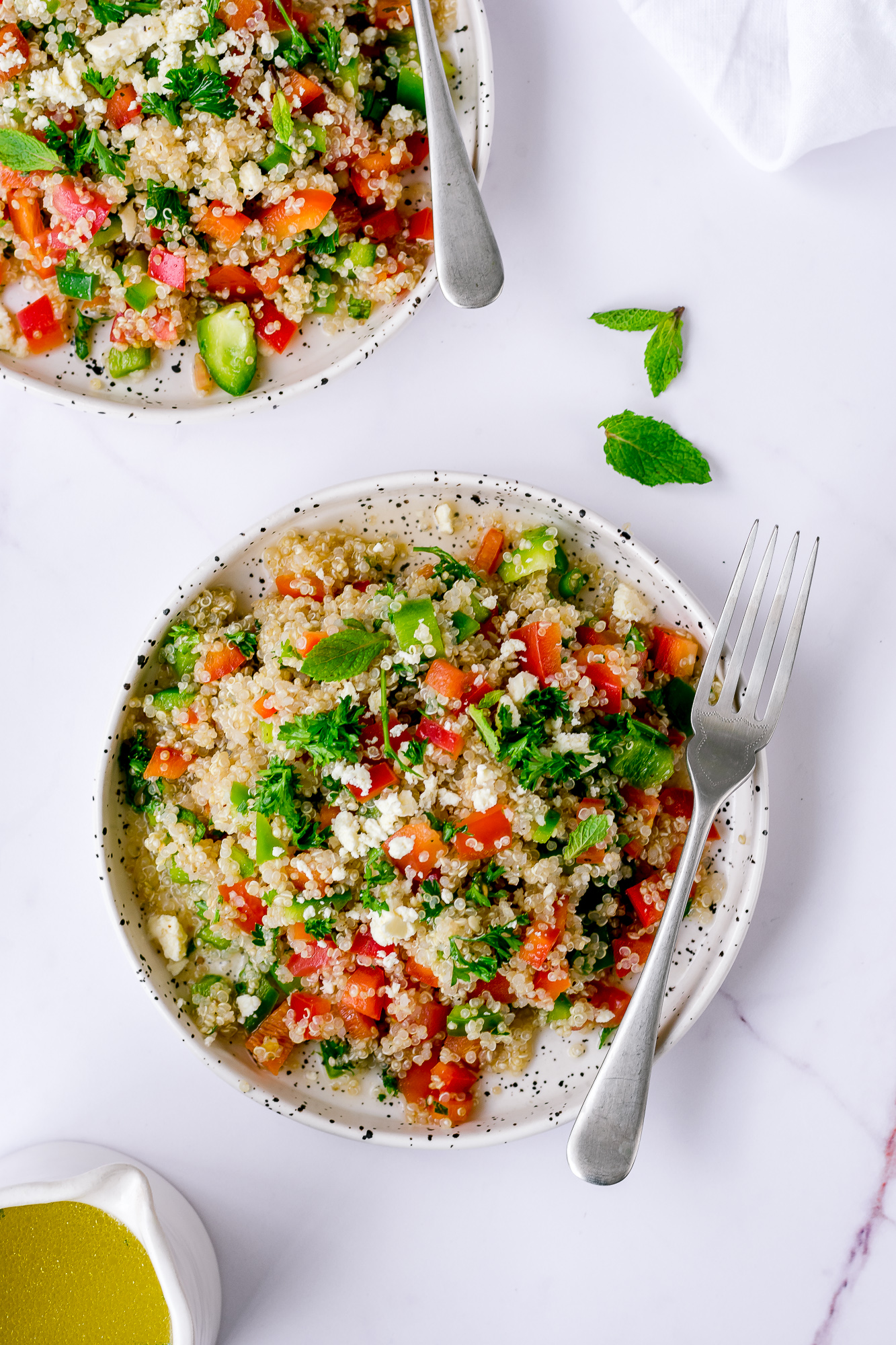 Low FODMAP Tabbouleh with Peppers